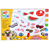 Simba - Art & Fun Mini Strijkkralen Ketting Oorbellen Set - Knutselen